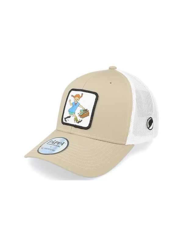 Cap Pippi Suitcase - Beige/White Trucker