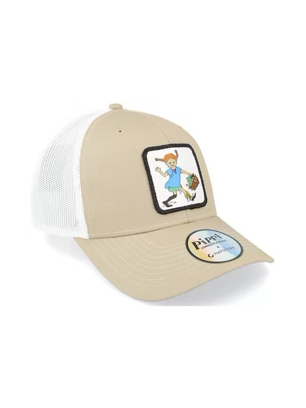 Cap  Pippi & Koffer - Beige/Weiß Trucker