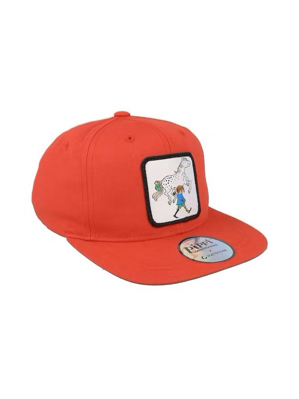 Keps Pippi Stark Barn - Röd Snapback