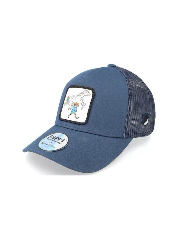 Adult Cap Pippi Strong - Blue Trucker