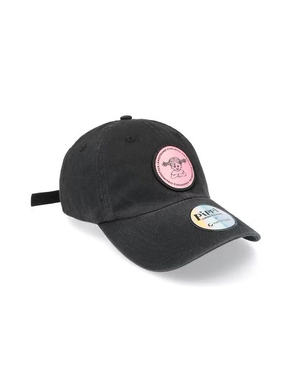 Dad Cap Pippilotta - Schwarz/Rosa