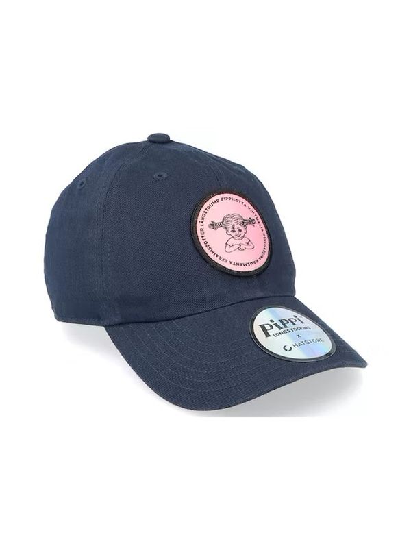 Kinder Dad Cap Pippilotta - Blau-Rosa