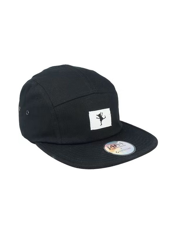 Keps Pippi Långstrump Siluett - Svart 5-panel