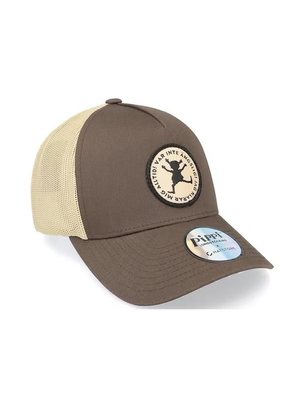 Keps Pippi Siluett - Brun/beige Trucker