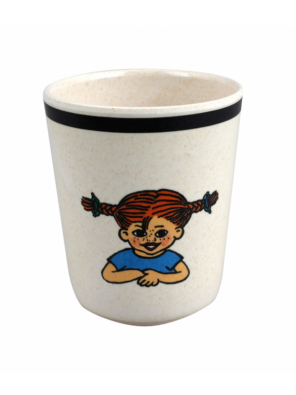 Melamine mug Pippi Longstocking White