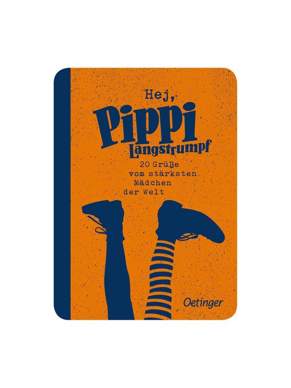 Postkarten- Hej, Pippi Langstrumpf!