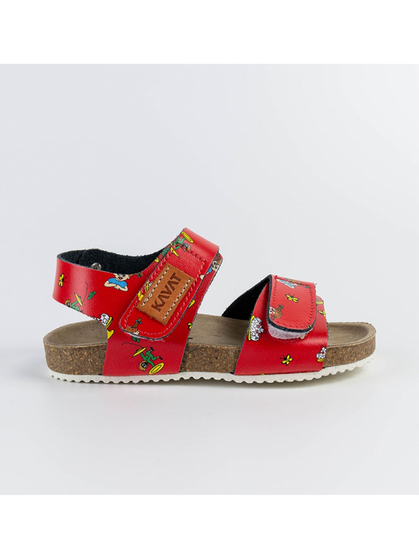 Sandals Pippi Longstocking - Red