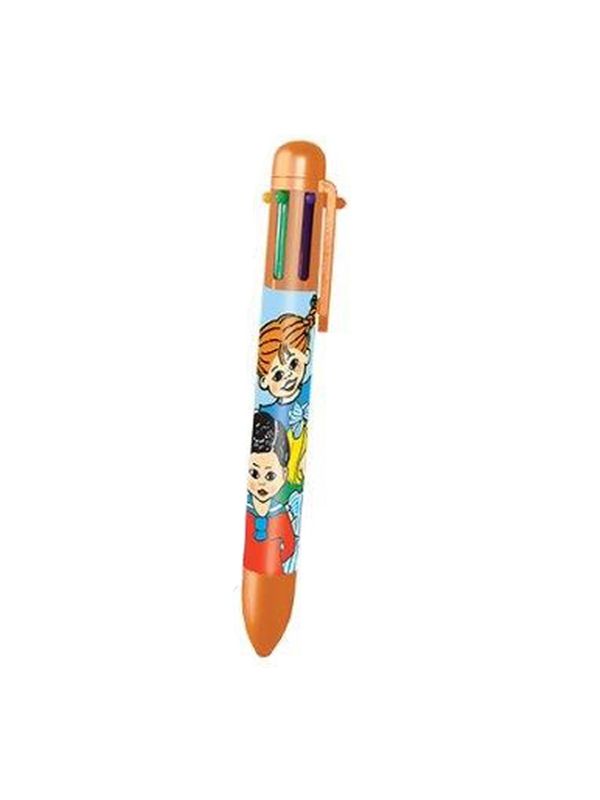 Mehrfarbiger Stift Pippi Langstrumpf Orange