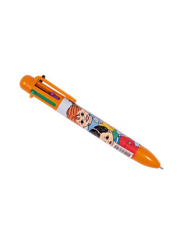 Mehrfarbiger Stift Pippi Langstrumpf Orange