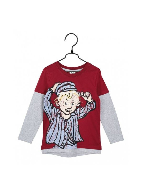 Sweater Emil in Lönneberga - Red