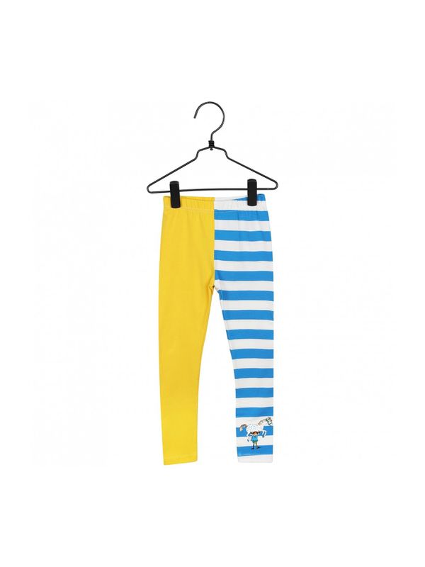 Leggings Pippi Longstocking - Blue/yellow