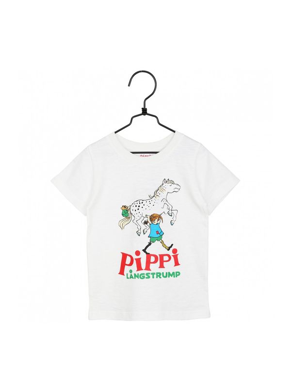 T-Shirt Pippi Langstrumpf - Weiß