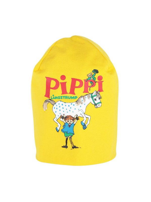 Knitted hat Pippi Longstocking - Yellow
