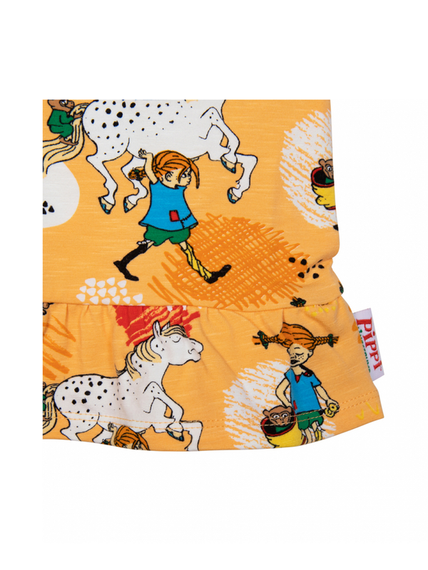 Dress Pippi Longstocking - Apricot