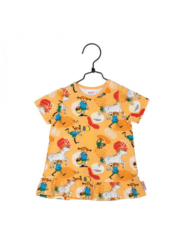 Dress Pippi Longstocking - Apricot