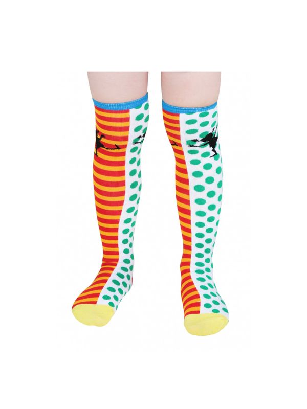 Knee socks Pippi Longstocking - Patterned