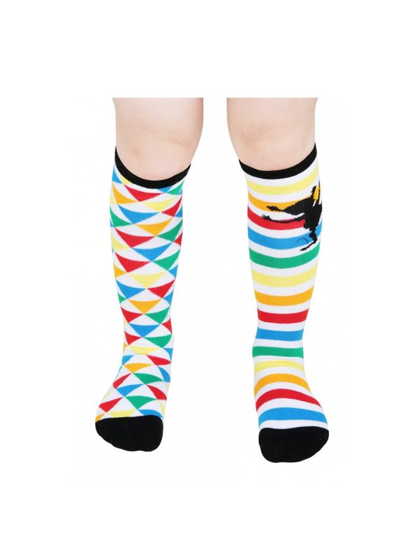 Knee socks Pippi Longstocking - Patterned