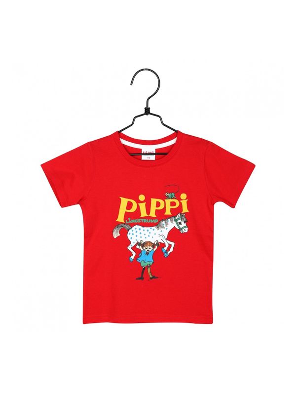 T-shirt Pippi Longstocking - Red