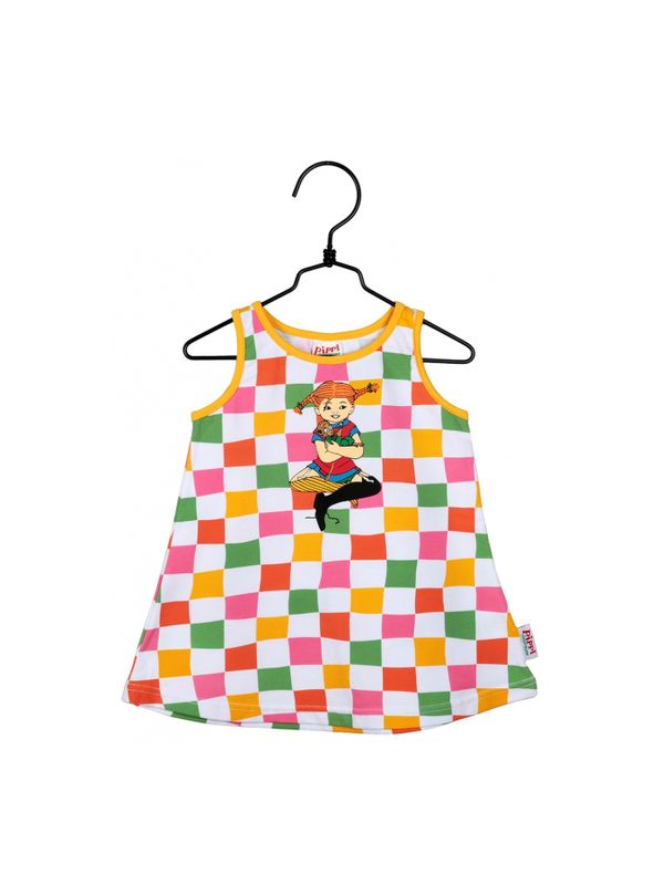 Kleid Pippi Langstrumpf - Kästchen