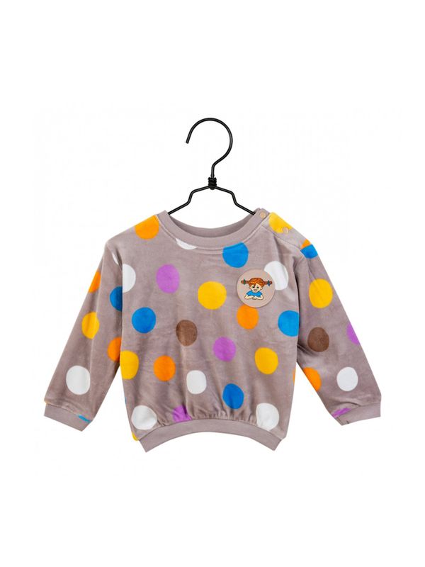 Sweatshirt Pippi Langstrumpf Baby - Beige