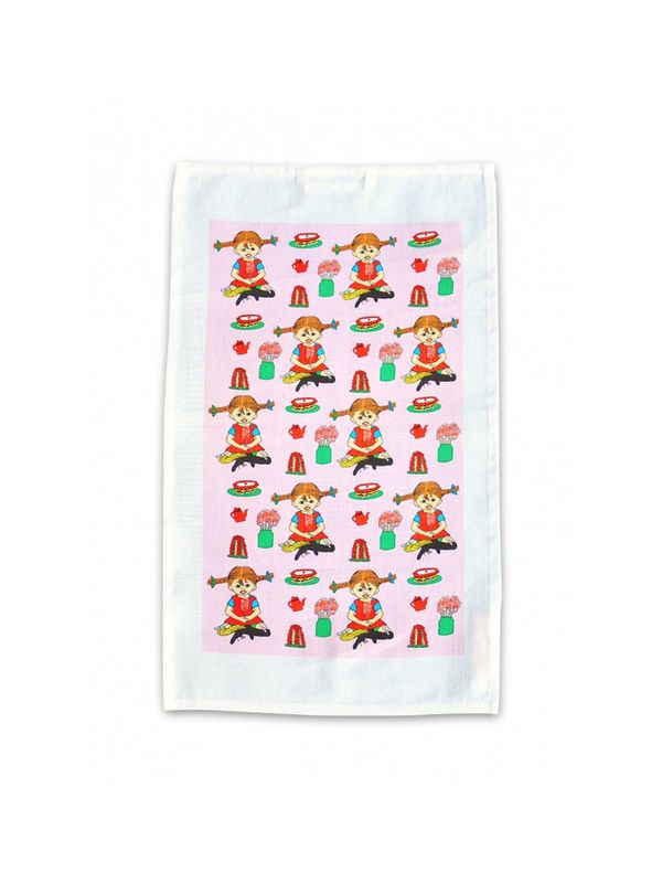 Kitchen Towel - Pippi Longstocking party