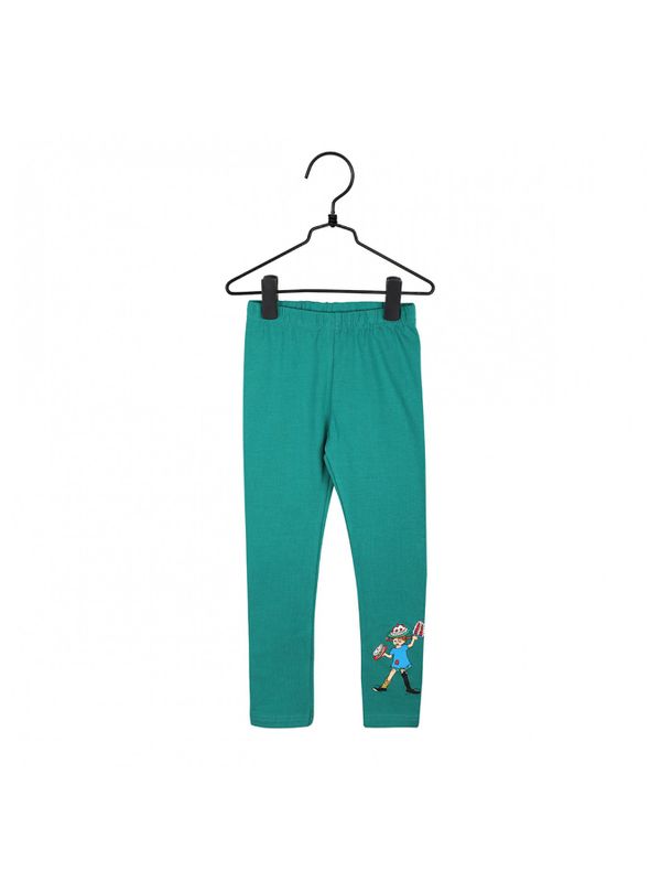 Leggings Pippi Longstocking - Green