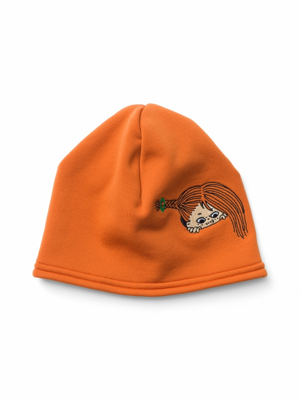 Fleece hat Pippi Longstocking - Orange