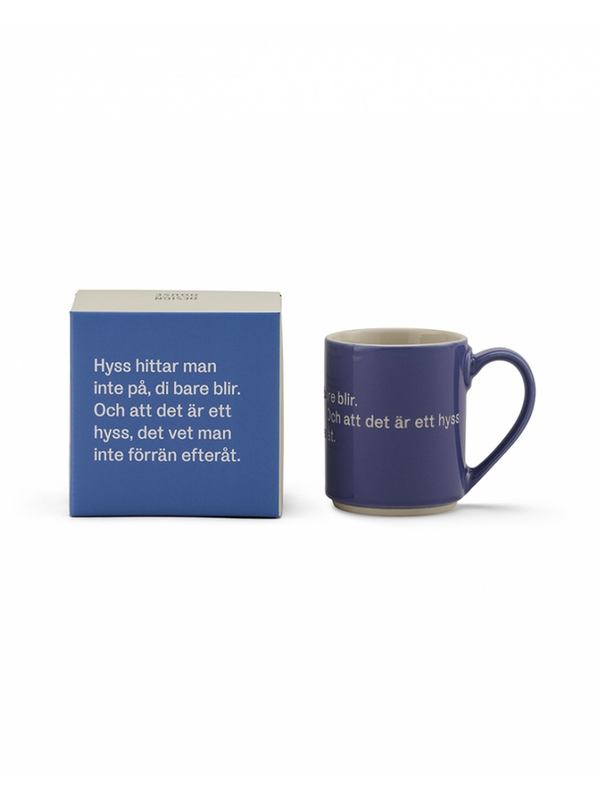 Mug - Hyss hittar man inte på (Blue)