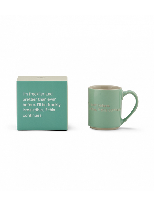 Mug - I'm frecklier and prettier than ever (Green)