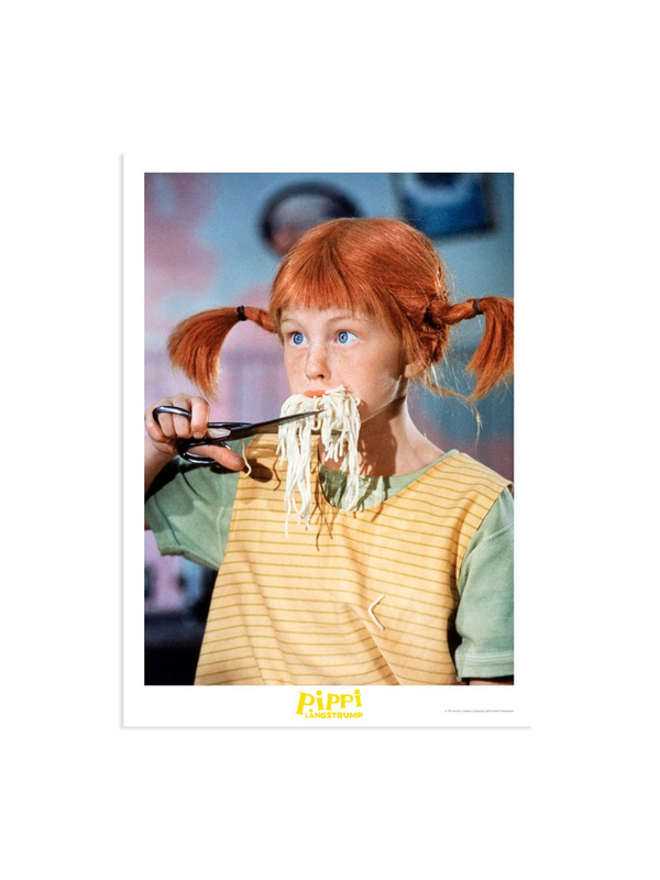 Poster Pippi Longstocking - Spaghetti