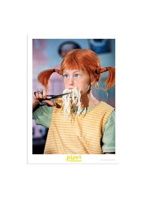 Poster Pippi Longstocking - Spaghetti