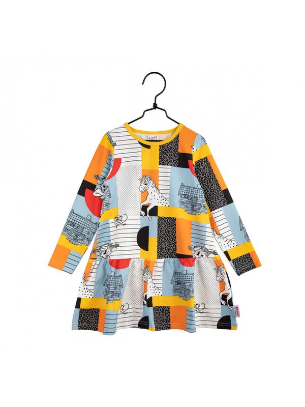 Dress Pippi Longstocking - Patterned