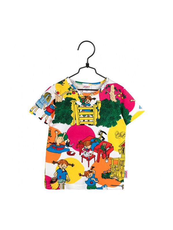 T-Shirt Pippi Longstocking - White