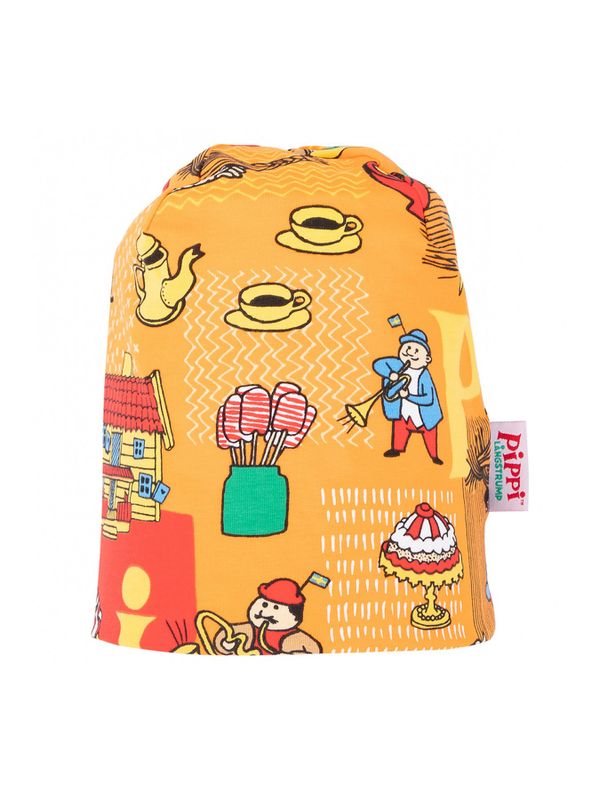 Beanie Pippi Langstrumpf - Orange