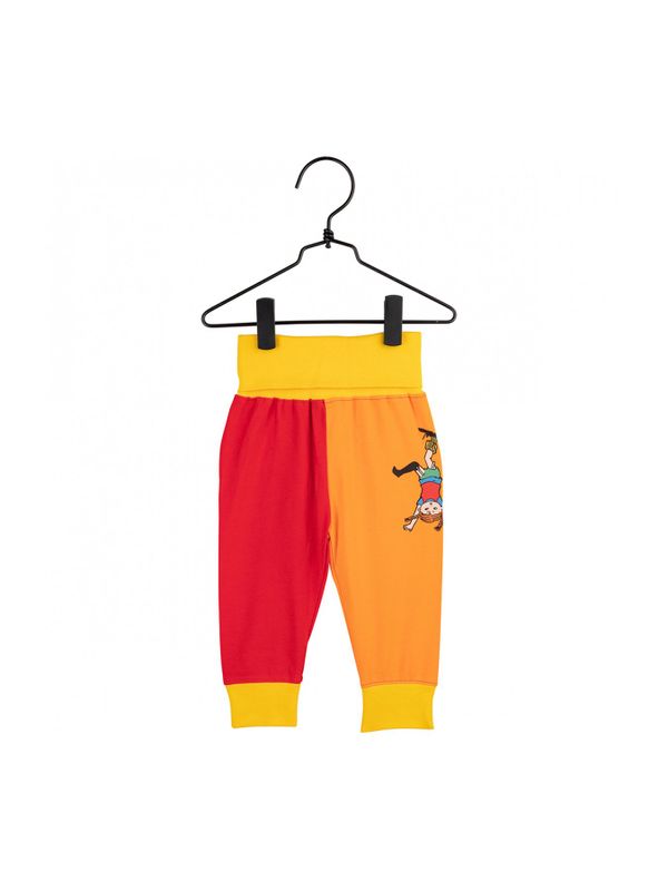 Baby Trousers Pippi Longstocking - Red/orange