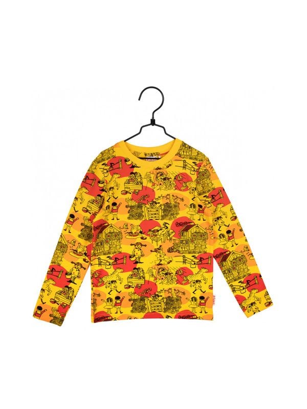 Sweatshirt Pippi Longstocking - Yellow