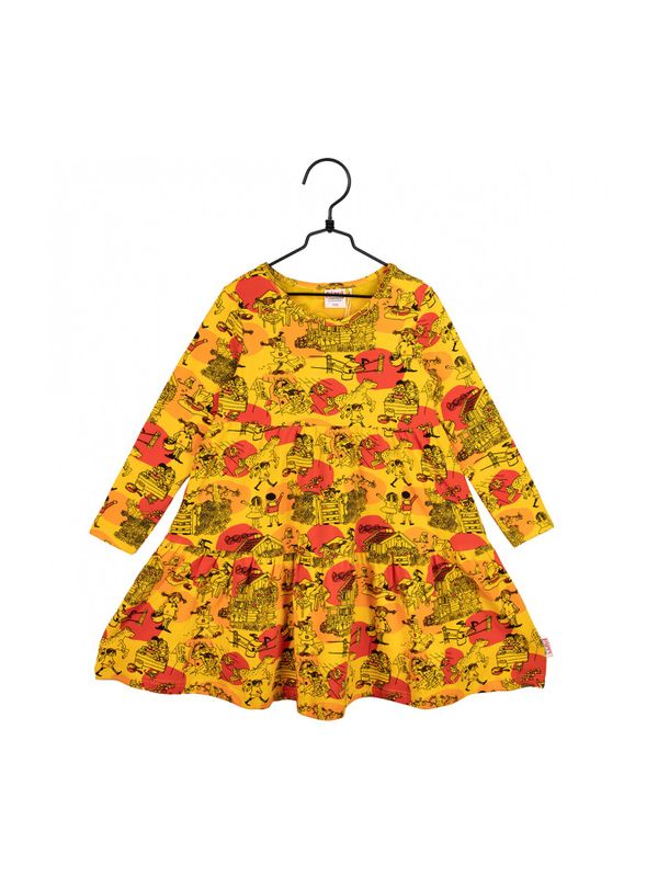 Dress Pippi Longstocking - Yellow