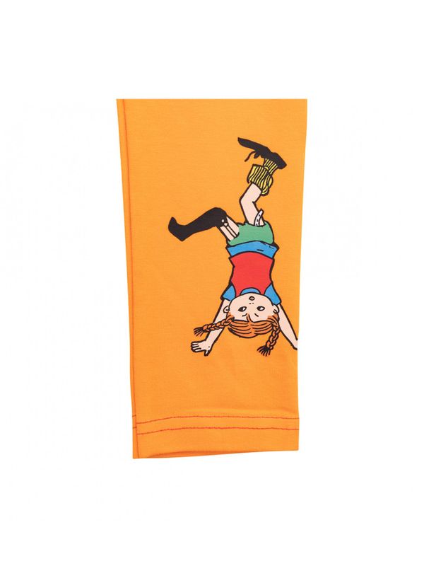 Leggings Pippi Longstocking - Red/orange