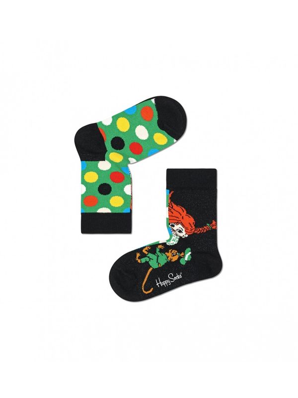 Socken mit Pippi Langstrumpf-Motiv