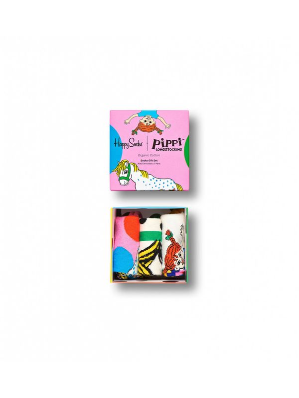 Pippi Langstrumpf-Socken – 3er-Pack