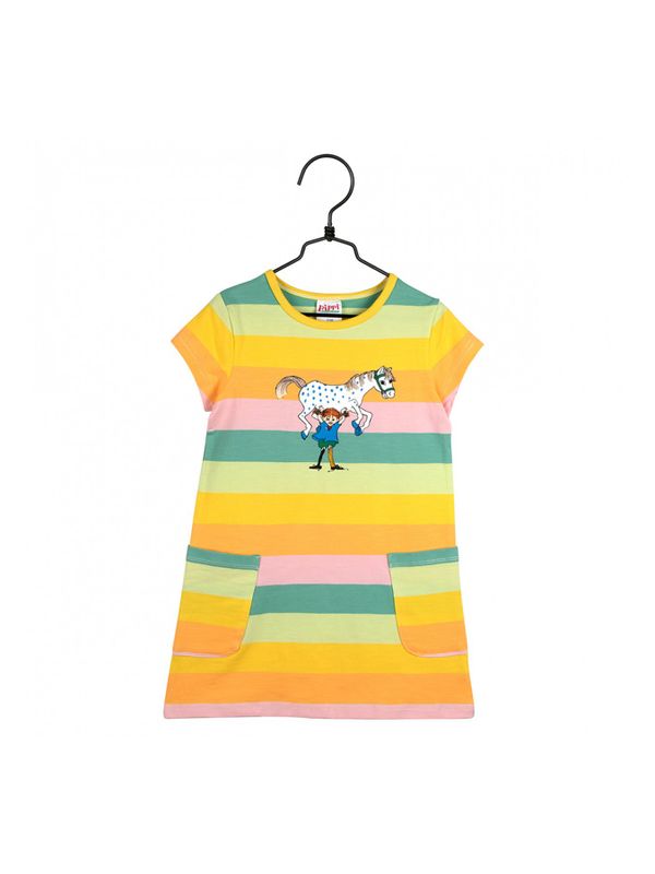 Dress Pippi Longstocking Striped - Sorbet