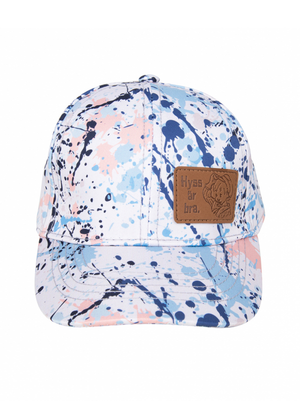 Cap Emil in Lönneberga Patterned - Off-white