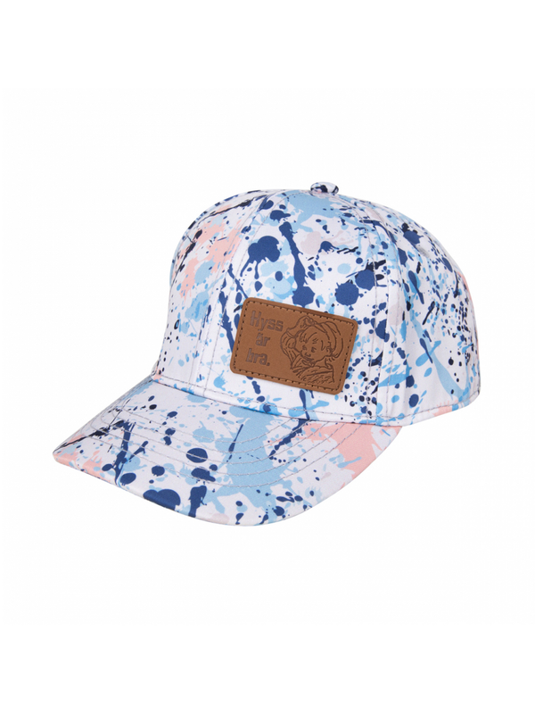 Cap Emil in Lönneberga Patterned - Off-white