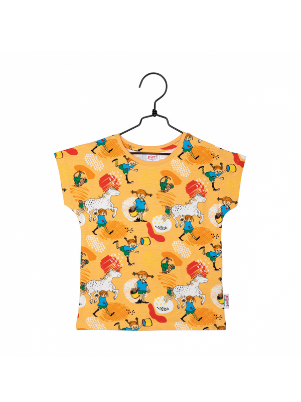 Pippi Longstocking T-Shirt - Apricot