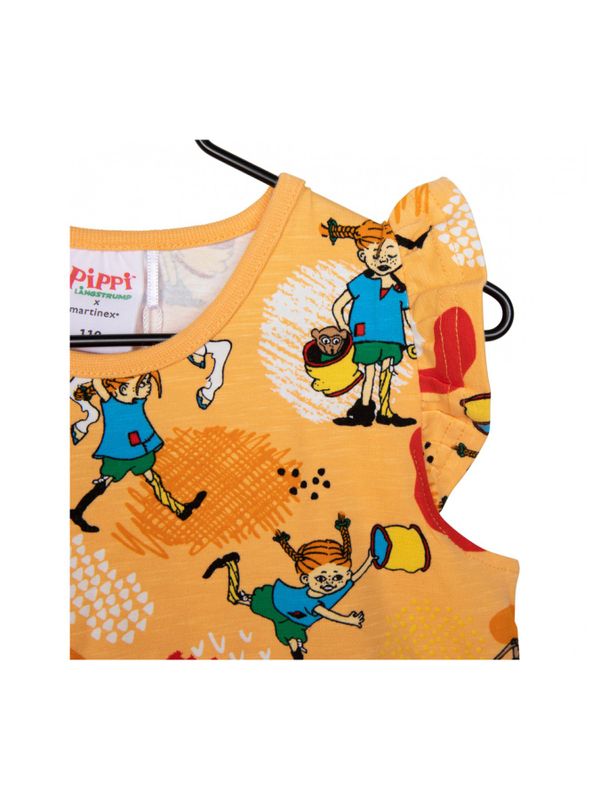 Dress Pippi Longstocking - Melon