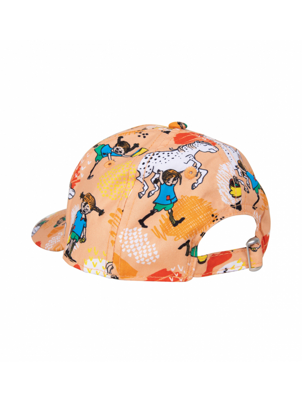 Cap Pippi Longstocking Patterned - Melon