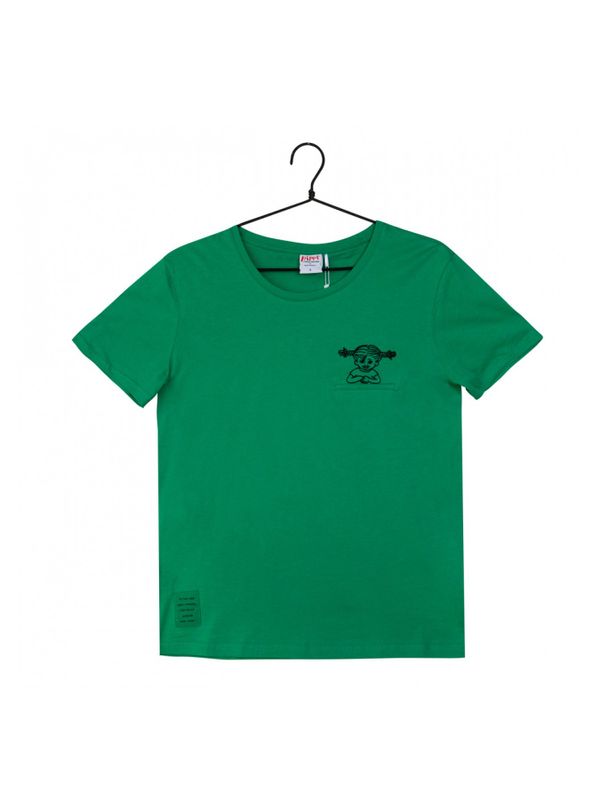 T-shirt Pippi Långstrump - Grön
