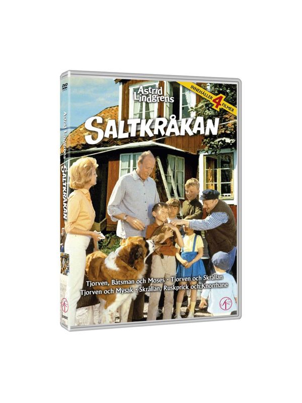 DVD Sea Crow Island 4 movies (in Swedish)