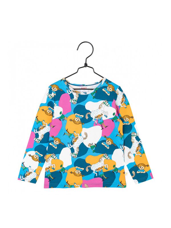 Sweatshirt Pippi Longstocking - Blue