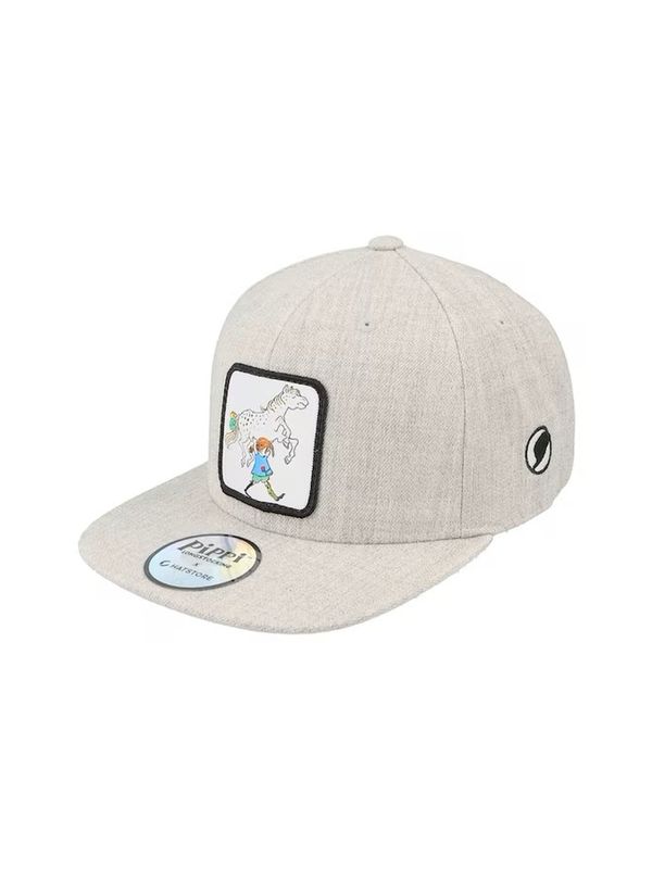 Keps Pippi Stark Barn - Grå Snapback